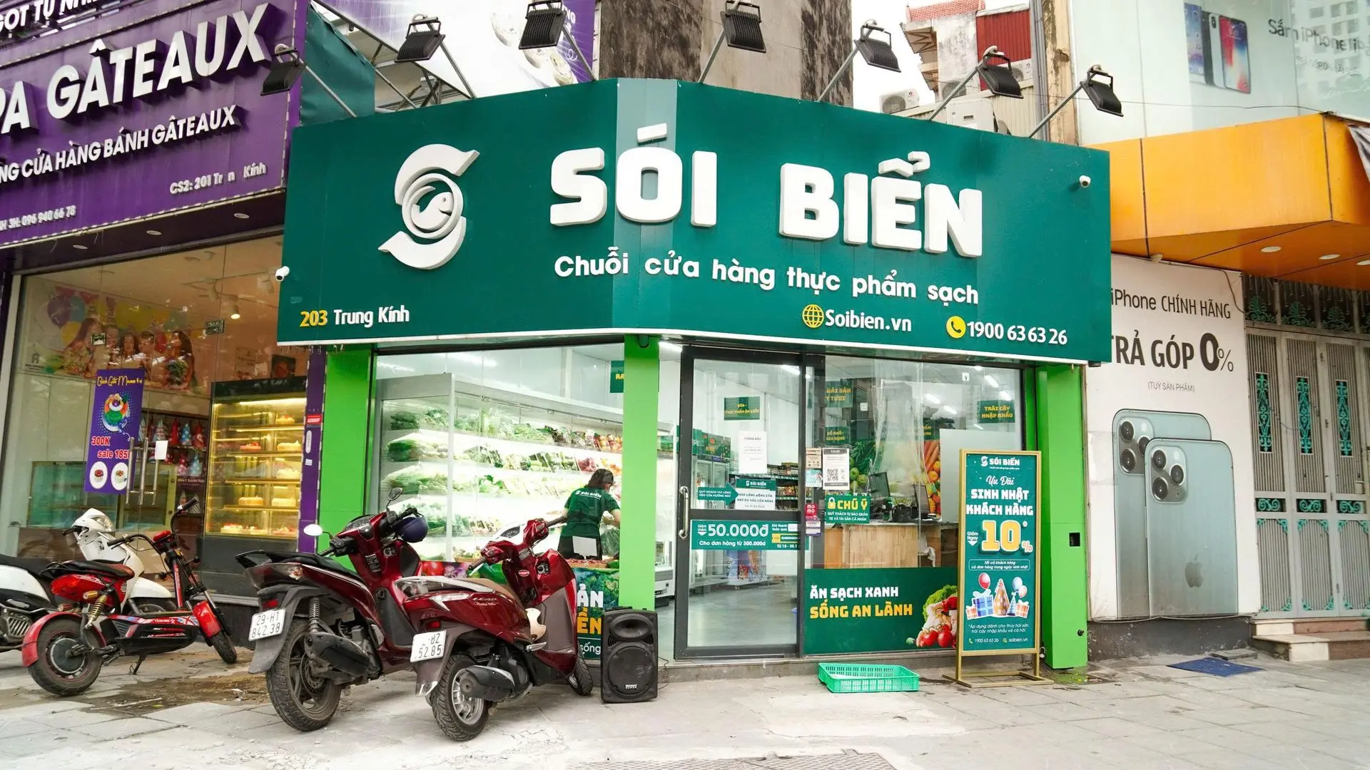 Chuỗi cửa hàng thực phẩm sạch Sói Biển