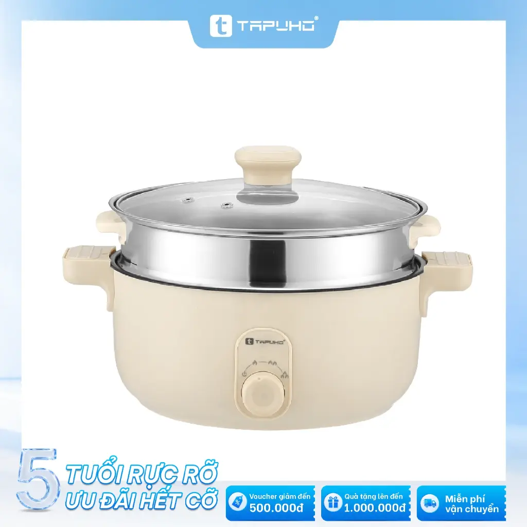 Nồi Lẩu Nướng Hấp Đa Năng TAPUHO TMP99